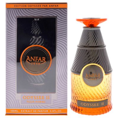 Anfar Odyssee II for Men - 3.4 oz Extrait De Parfum Spray