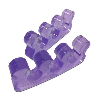 NGT new guide steps Yoga Toes Blue Toe Stretcher &amp; Toe Separator Stop Foot Pain and Boost Athletic Performance (Purple)