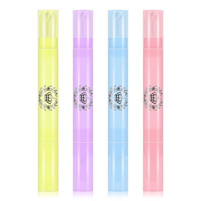 Ownest 4 Pcs Nail Polish Corrector Remover Pen, Nails Edge Cleaning Pen with Cotton Tip, Nail Art Correction Set, with 3 Cotton Tip Refills, For Easy and Perfect Manicure