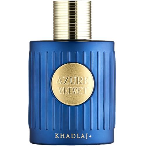 Khadlaj Azure Velvet Extrait De Parfum Spray, 3.4 Ounce (Unisex)