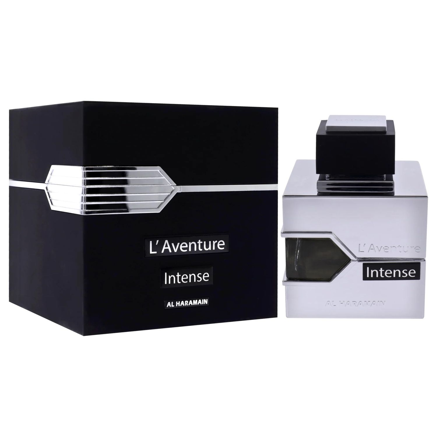 Al Haramain LAventure Intense - Cologne for Men - Long Lasting Perfume for Men - Arabian Perfume - Mens Cologne - Woody Amber Perfume - 3.3 oz
