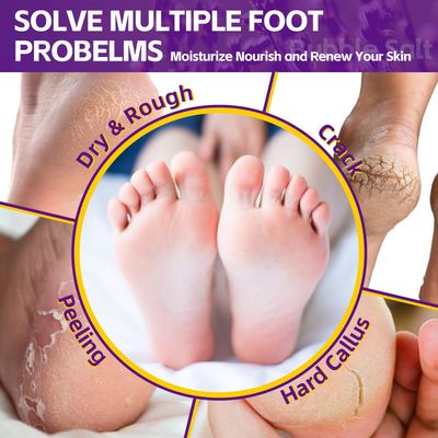 nbc BeautiLab Pedicure Foot Soak, Foot Spa Soak, Pedicure Kit, Bubble Foot Bath For Tired & Dry Cracked Feet, Athletes Feet, Odor Foot and Softens Calluses, Foot Soak 16 Packs A Box, Lavender