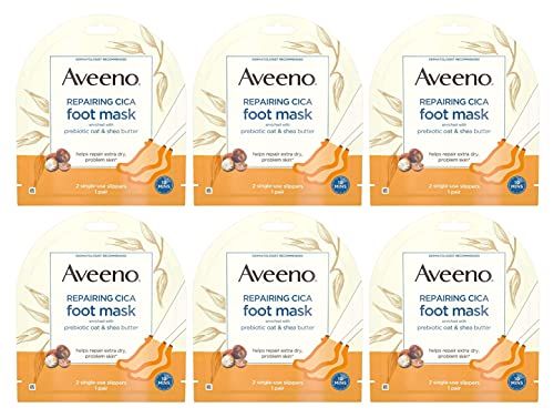 Aveeno Repairing Cica Foot Mask 3-Pack
