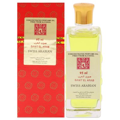 Swiss Arabian Sawt El Arab - Luxury Products from Dubai - Long Lasting Personal Perfume Oil - A Seductive, Exceptionally Made, Signature Fragrance - The Luxurious Scent of Arabia - 3.2 oz