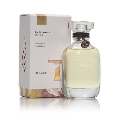 Thymes - Tiare Monoi Cologne - Light Floral Fragrance with Wild Jasmine - 1.75 oz
