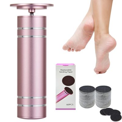 Electric Foot Callus Remover with 60pcs Sandpaper Discs, Adjustable Speed Electric Foot File Grinder, Professional Pedicure Tool for Dead Skin &amp; Calluses