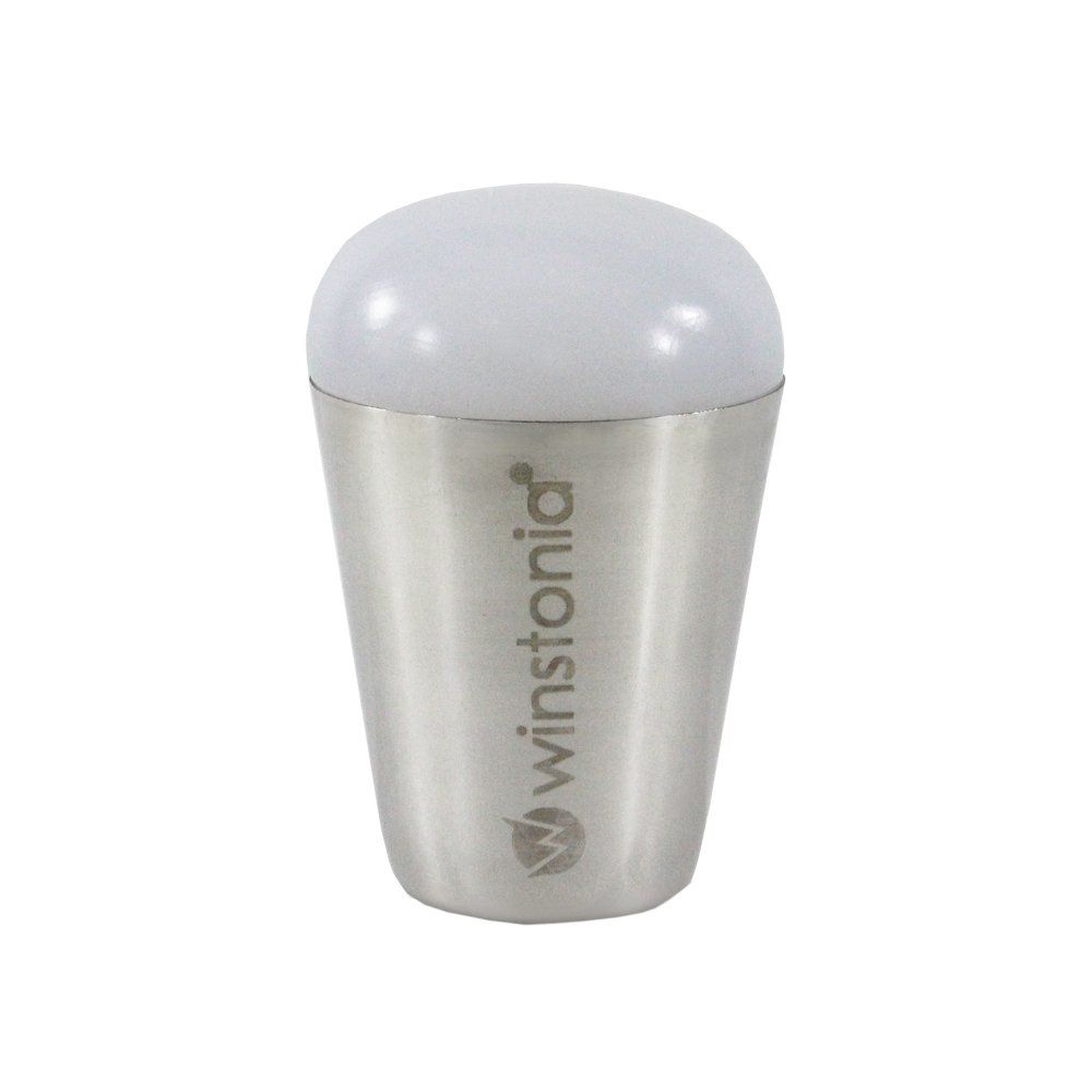 Winstonia Nail Art Stamper Jumbo Size for Nail Stamping Plate, Sticky Soft Marshmallow Pad - Milky White
