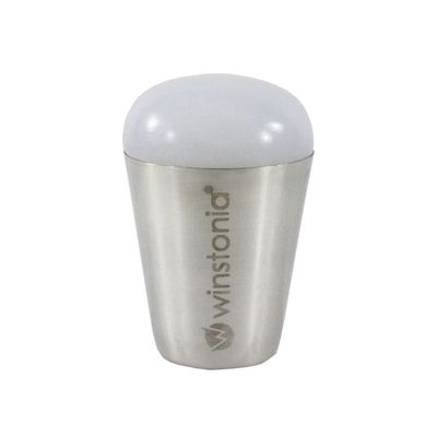 Winstonia Nail Art Stamper Jumbo Size for Nail Stamping Plate, Sticky Soft Marshmallow Pad - Milky White