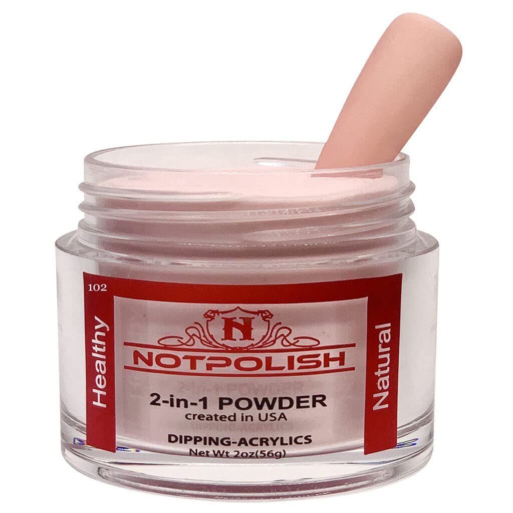 Notpolish Dip Powder for Nails - Artistic Perfect Dip in Nude Panther - Vibrant Color &amp; Long Wear - For Dipping or Dabbing, No UV Needed - Clean Finish Powder Dip - Manicure Supplies - 2 oz