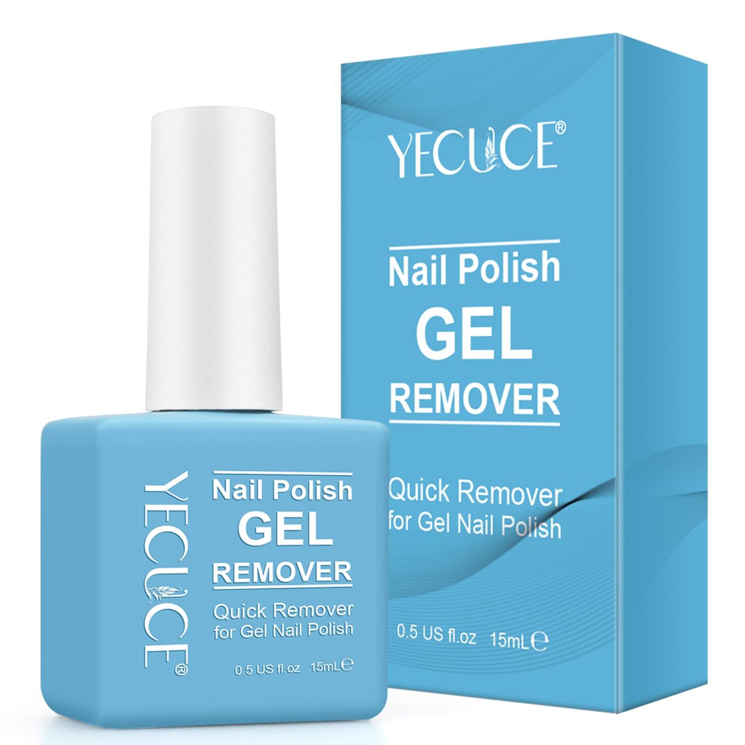Gel Nail Polish Remover, Gel Polish Remover for Nails, No Need for Foil, Quick &amp; Easy Polish Remover In 3-5 Minutes, No Need Soaking Or Wrapping-15ml