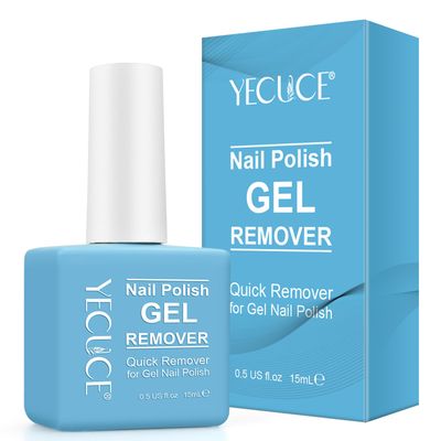 Gel Nail Polish Remover, Gel Polish Remover for Nails, No Need for Foil, Quick &amp; Easy Polish Remover In 3-5 Minutes, No Need Soaking Or Wrapping-15ml