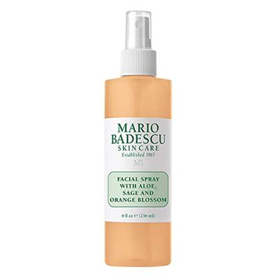 Mario Badescu Facial Spray with Aloe, Sage and Orange Blossom for All Skin Types | Face Mist that Hydrates &amp; Uplifts | 8 FL OZ