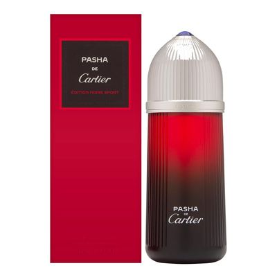 Cartier Pasha De Edition Noire Sport Eau De Toilette Spray for Men, 5.0 Ounce