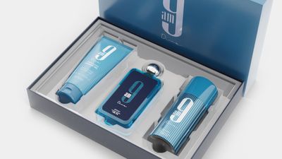 Afnan 9 Am Dive Perfume Gift Set - Eau De Parfum (3.4 Oz), Shower Gel (5.0 Oz), Deodorant (5.0 Oz)