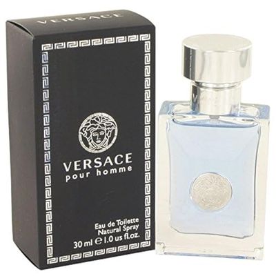 Versace Pour Homme Eau De Toilette Natural Spray 1.0 oz