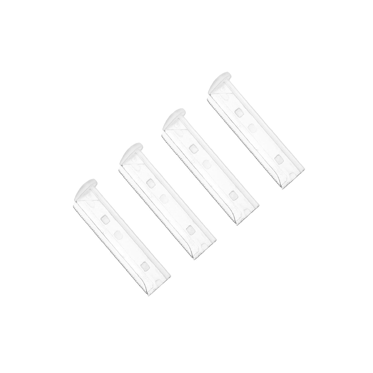 Tweezerman Facial Razor Replacement Blades, 4 Count (Pack of 1)