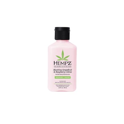 Hempz Blushing Grapefruit &amp; Raspberry Creme Herbal Body Moisturizer Lotion - Fruit Body Cream