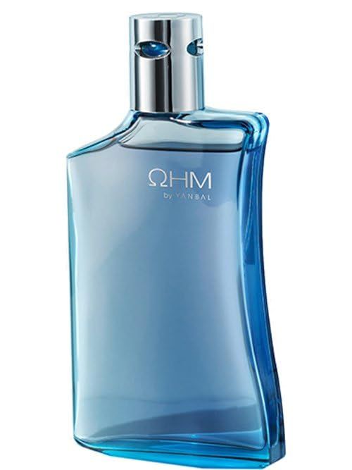 OHM by Yanbal Mens Fragrance, Blue Glass Bottle, Eau de Toilette 3.3 fl oz