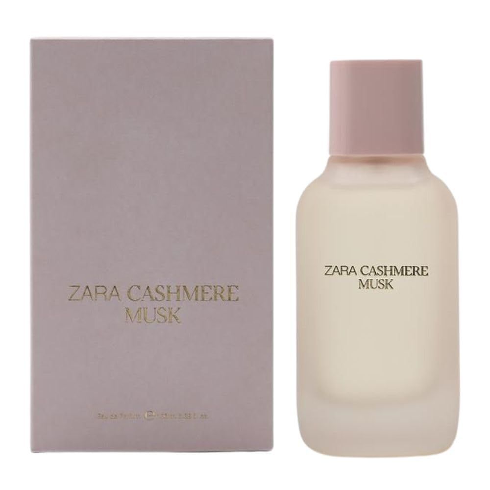 Zara Cashmere Musk Perfume for Women Eau de Parfum Elegant Fragrance with Tonka Sandalwood and Musk 100 ml (3.4 fl oz)