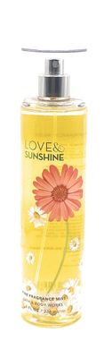 Bath &amp; Body Works Love and Sunshine Fine Fragrance Mist 8 Fluid Ounce