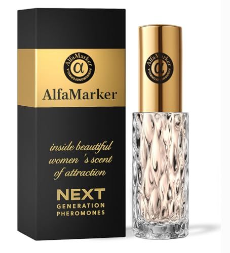 ALFAMARKER Perfumes for Women with Pheromones. Original Concentrated Spray. Long Lasting Fragrance. 0.68 fl.oz, Travel Parfum Woman 20ml.