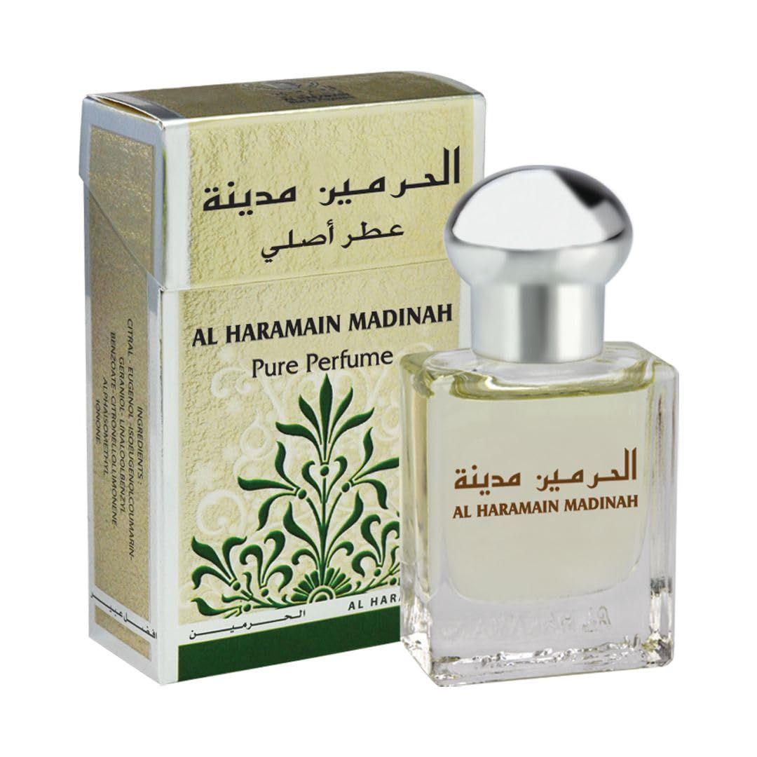 Al Haramain Madinah - Oriental Perfume Oil 15 ml- 3 Pack