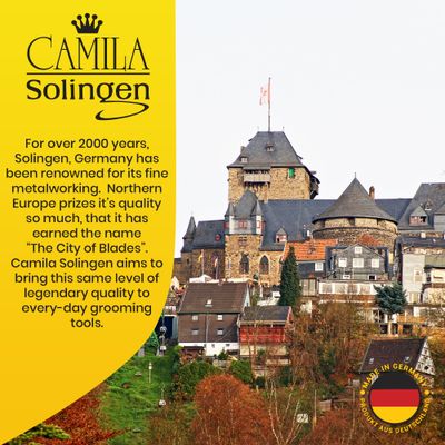 Camila Solingen CS23 Spare Blades (10 Pack) for Corn Plane/Foot Callus Remover. Hard Skin Heel Shaver Rasp Pedicure Cutter Kit for Feet. Made in Solingen Germany