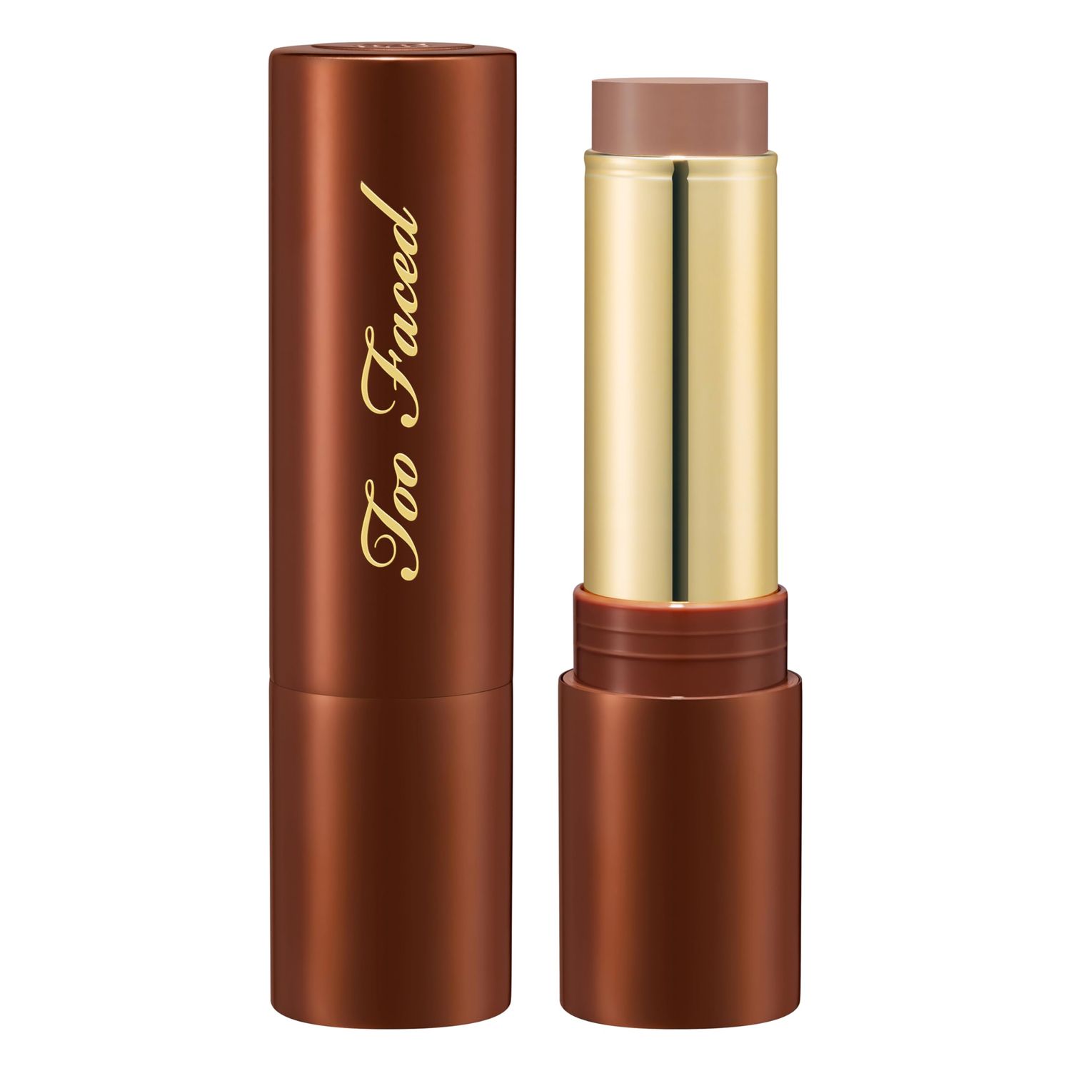 Too Faced Chocolate Soleil Melting Bronzing &amp; Sculpting Stick | Cream, Lightweight, Vegan Cruelty Free, Chocolate Mousse