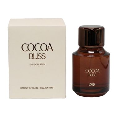 Zara Cocoa Bliss Perfume for Women Irresistible Luxurious Fragrance with Exotic Passionfruit Juicy Peach Bold Dark Chocolate Creamy Vanilla Silky Whipped Cream Eau de Parfum 100ml (3.4 fl. oz.)
