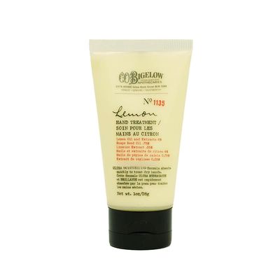 C.O. Bigelow Lemon Hand Treatment No 1135 - Hand Lotion for Dry Hands with Grape Seed Oil &amp; Lemon Extract, Scented Lotion for Dry Skin, 1 Oz.