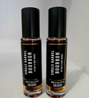 Single Barrel Bourbon Mens Collection Cologne, 0.5 fl oz, Set of 2