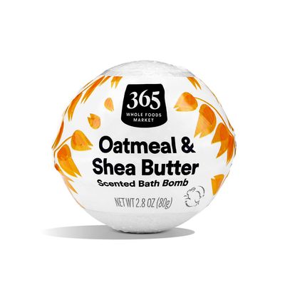 365 by Whole Foods Market, Oatmeal &amp; Shea Butter Scented Bath Bomb, 2.8 Ounce
