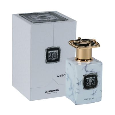 Al Haramain Le Reve Deve White Orchid for Women - Arabian Perfume for Women - Long Lasting Fragrance - Arabic Perfume - Extrait De Parfum - 3.33 oz EDP Spray