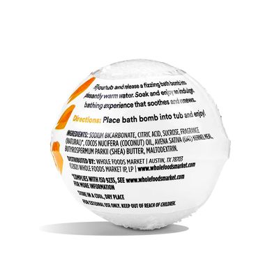 365 by Whole Foods Market, Oatmeal &amp; Shea Butter Scented Bath Bomb, 2.8 Ounce