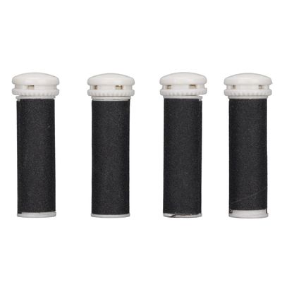 Replacement Roller Refills Head,4 Pack Feet Pedicure Replacement Refill Rollers for Callus Remover,Replacement Head for Sandpaper Foot File Grinder Tool