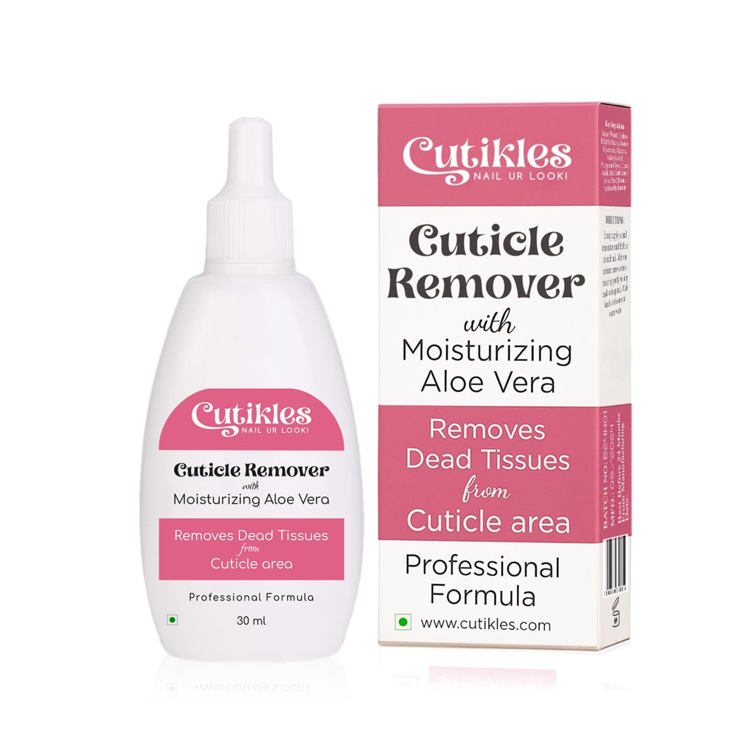 CUTIKLES CUTIKLES Cuticle Remover Gel. Quick-Action, No-Spill Professional Gel Formula Removes Dead Tissues from Cuticle Area Instantly. Moisturizing Aloe Vera protects &amp; hydrates nails - 1 Fl.Oz.