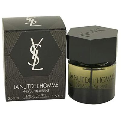 Yves Saint Laurent La Nuit De Lhomme Eau De Toilette Spray 2.0 Oz/ 60 Ml for Men By 2 Fl Oz