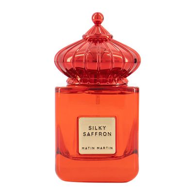 MATIN MARTIN Silky Saffron - Woody Spicy Unisex Travel Eau de Parfum with Saffron and Leather Notes - Perfume for Men and Women - 3.4 oz