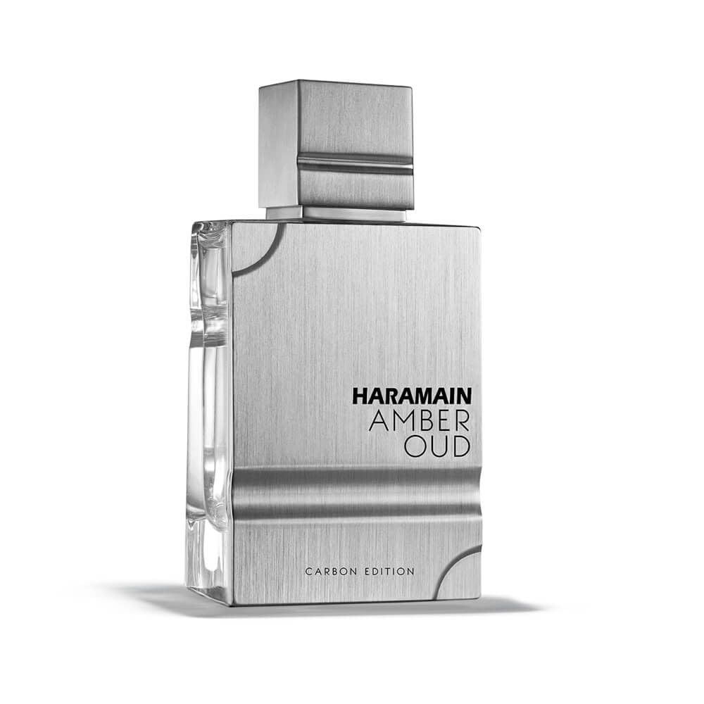 Al Haramain Amber Oud Carbon Edition Eau De Parfum Spray 60ml (2.0 oz) - Long-Lasting Mens Cologne, Woody Aromatic Arabian Perfume with Premium Arabic Fragrance for Men