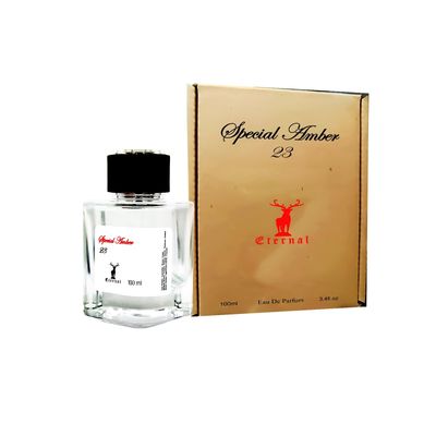 Maison dOrient SPECIAL AMBER 23 Eternal Collection Dubai 100 ML (3.4 oz) EDP for Men and Women - Amber Tobacco Perfume with Honey, Cinnamon, and Oud - Long-Lasting Unisex Fragrance