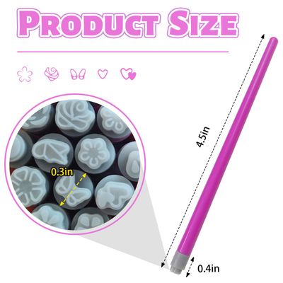 Starfa Lab 15PCS Nail Art Stamp Pen Set Flower Butterfly Designs,Nail Art Tools DIY Manicures With Different Patterns for Women Girls,Beginner Nail Art Transfer Pen Design Tools for Salon at Home