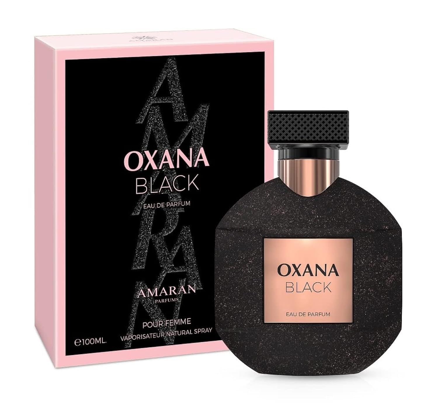 AMARAN OXANA black Eau de Parfum Spray 3.4FLOZ/100ML