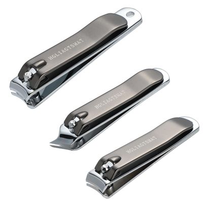Hgliagtsmat Nail Clipper Set,Premium Stainless Steel Fingernail and Toenail Clipper Cutters Sharp Effortless Nail Clippers Set for Men &amp; Women