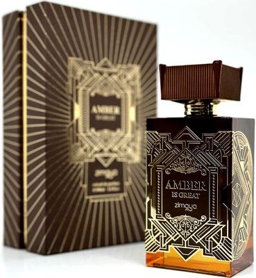 Zimaya Amber Is Great Eau De Parfum Spray, 3.4 Ounce (Unisex)