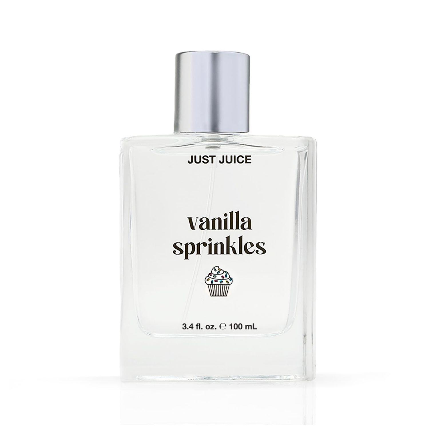 Just Juice Vanilla Sprinkles Eau de Parfum - Vanilla Perfume for Women and Men - Gourmand Perfume with Tonka Bean and Whipped Cream Notes - 3.4 oz