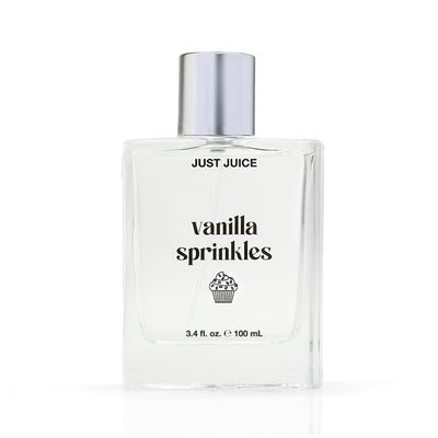 Just Juice Vanilla Sprinkles Eau de Parfum - Vanilla Perfume for Women and Men - Gourmand Perfume with Tonka Bean and Whipped Cream Notes - 3.4 oz