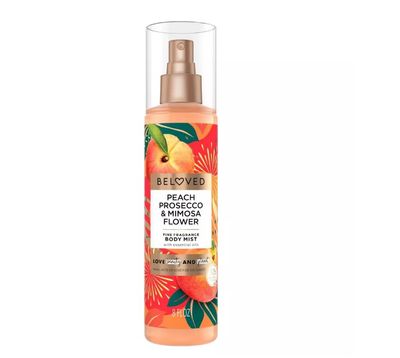 Beloved Peach Prosecco &amp; Mimosa Body Mist, 8 fl oz