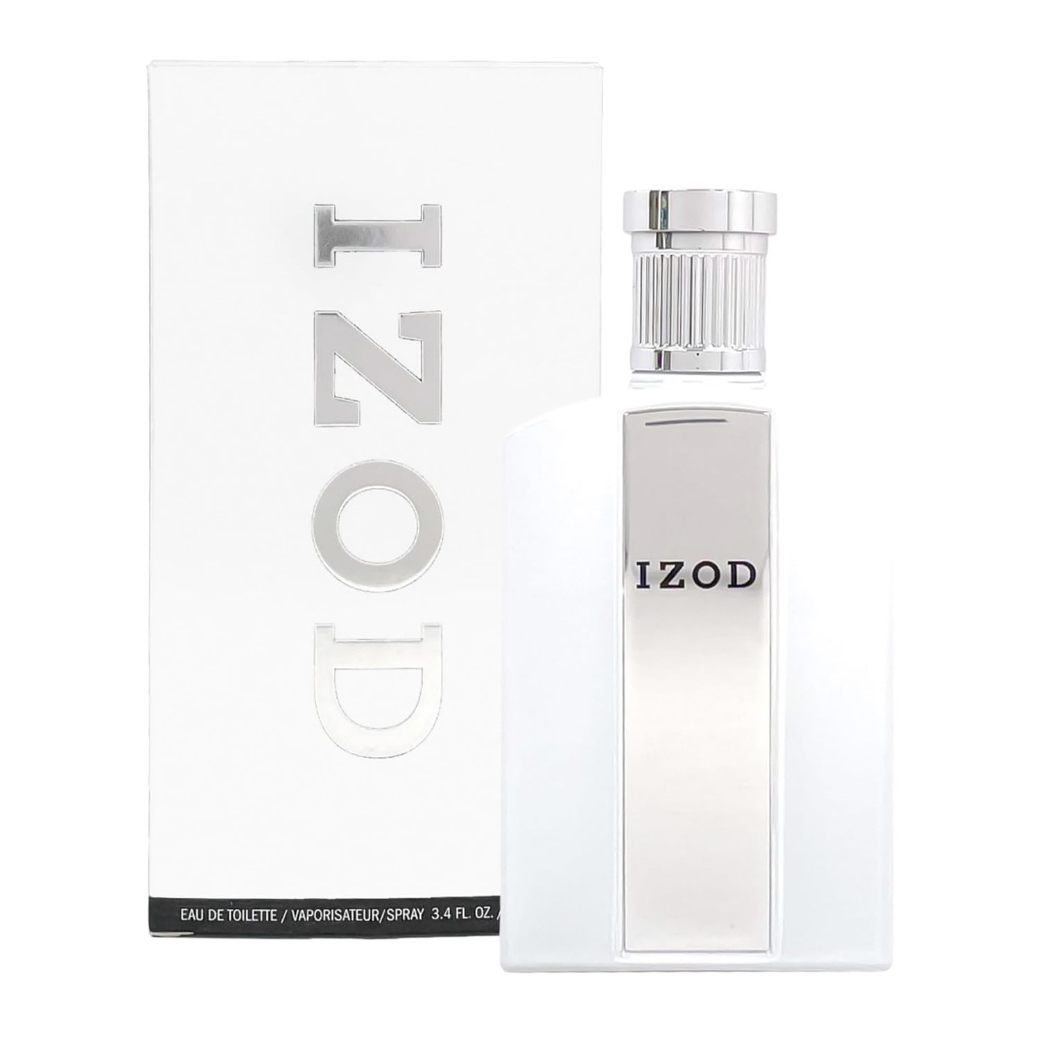 Izod Legacy White for Men Eau de Toilette Spray - Earthy Slightly Sweet Fragrance - Long-Lasting - 3.4 Oz