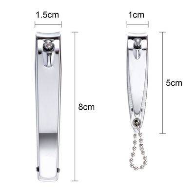 Bememo 12 Pieces Stainless Nail Clippers Set Fingernail and Toenail Clippers Nail Cutter Tool Set for Men and Women(Silver)