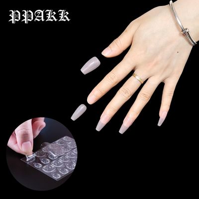 240pcs Nail Adhesive Tabs (10 Sheets) - Transparent, Flexible, Double-Sided Nail Glue Stickers for Easy Press-On Application - Perfect for Women, Kids, and Girls